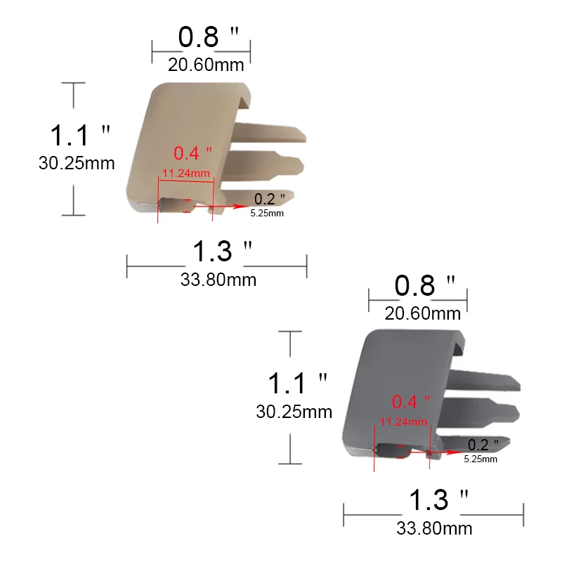 Автомобильный Центральный вентиляционный переключатель 2 шт. автомобильный