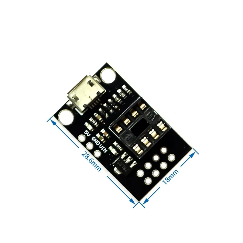 Thinary Electronic ATtiny13A/ATtiny25/ATtiny45/ATtiny85 Подключаемая плата для программирования |