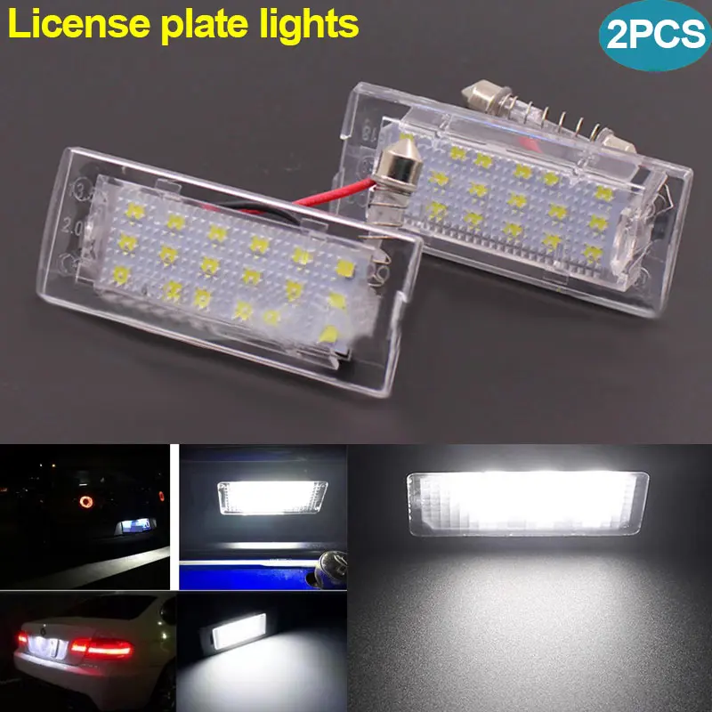 Новый светодиодный светильник для BMW X5 E53 99 06 X3 E83 03 10 DXY88 2 шт.|bmw light lamp|licence plate ledbmw led |