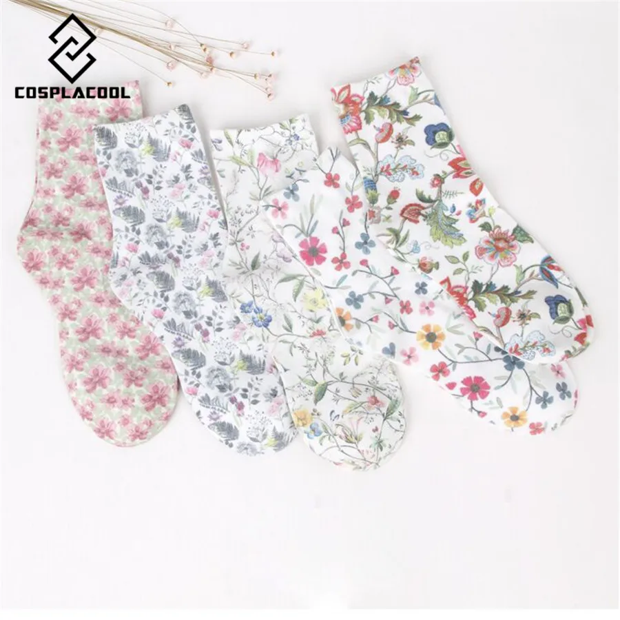 Новинка! Носки женские хлопковые в стиле ретро 5 цветов|female socks|winter socks womenfashion women |