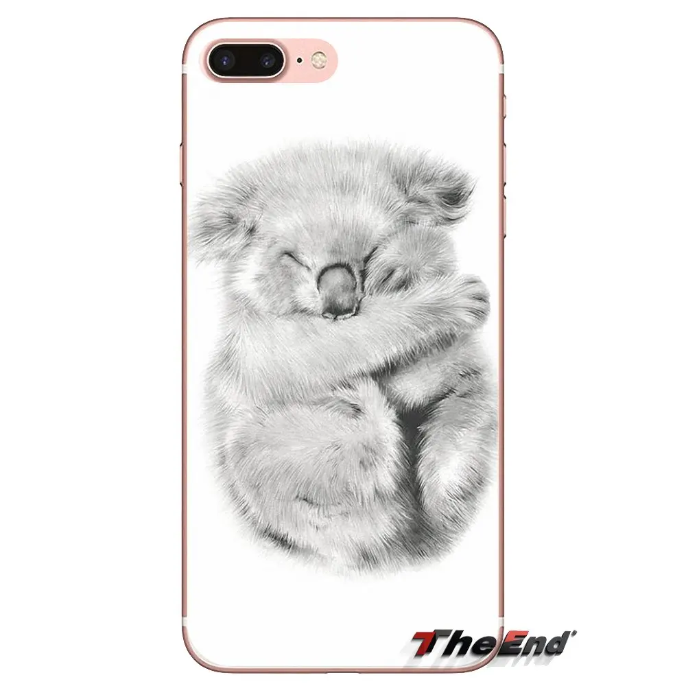 Милый мистер коала Пасхальный кролик из ТПУ прозрачный чехол для iPod Touch Apple iPhone 4 4S