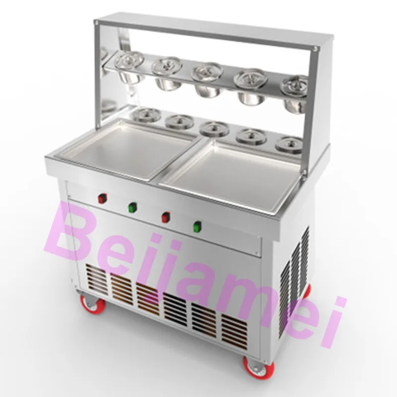 Beijamei 2020 коммерческое приготовление фри йогурта 110 В 220 в Таиланд машина для