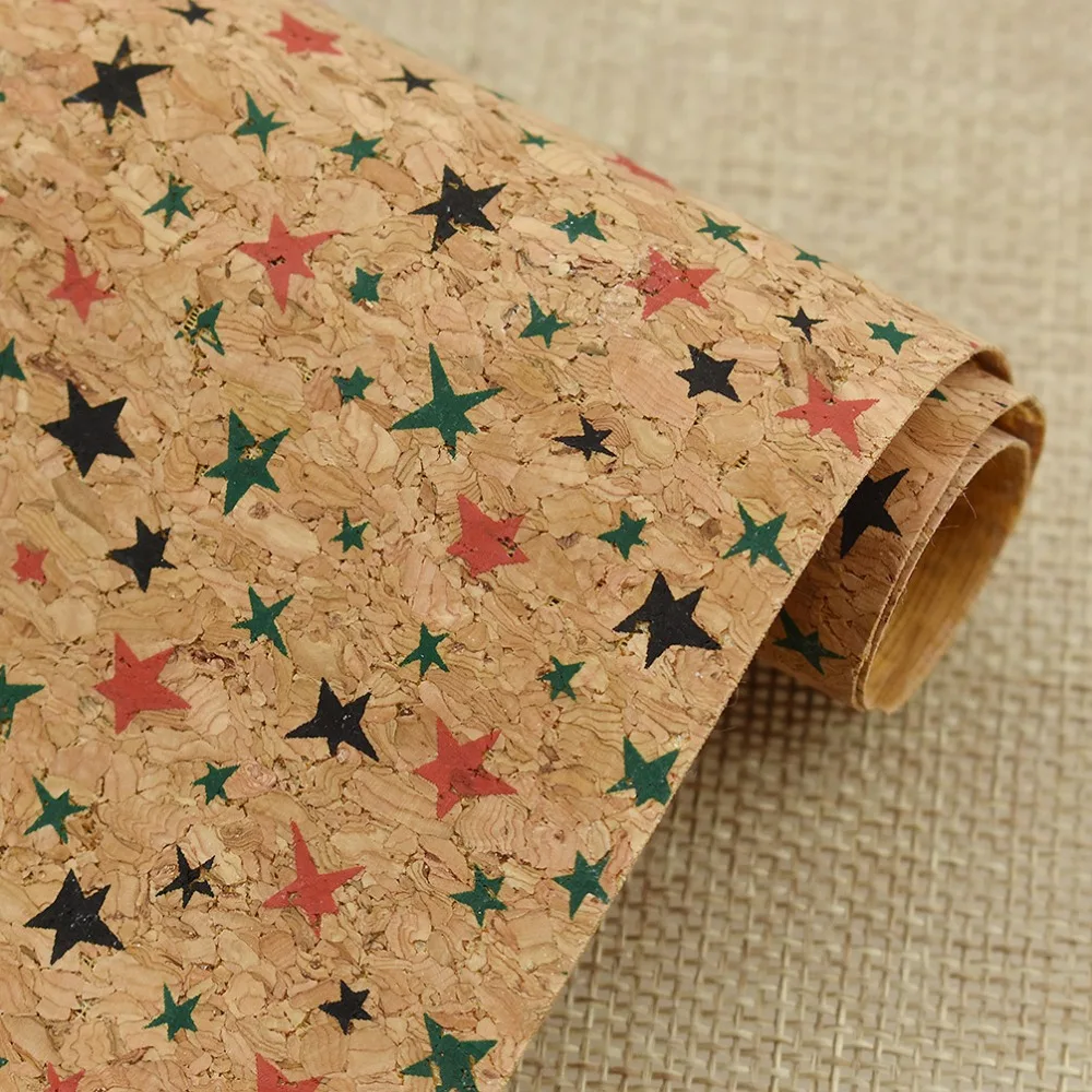 Lychee 29*21cm Cork Fabric Wear Resistant Waterproof Vintage Soft Fashion Retro Stripe Table Profession Crafts | Дом и сад