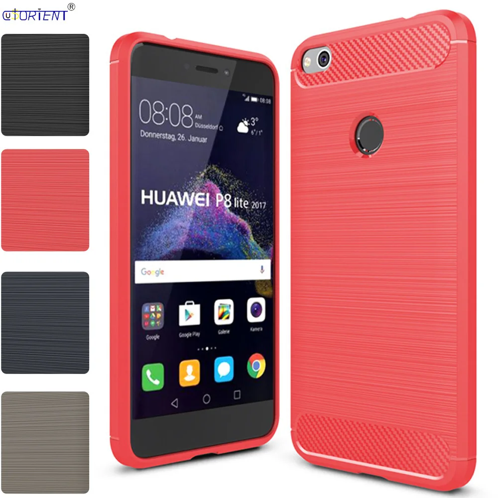 Ударопрочный чехол для Huawei Honor 8 Lite P9 P8 2017 силиконовый мягкий полный Чехол PRA LX1 LA1