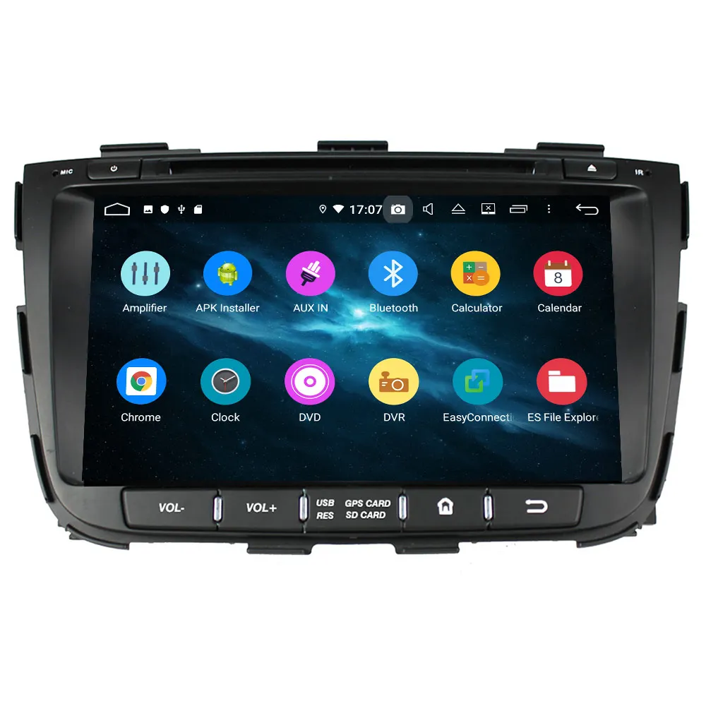 Автомобильный DVD плеер DSP Android 9 0 GPS навигация для Kia Sorento 2015 2016 2017 автомультимедиа