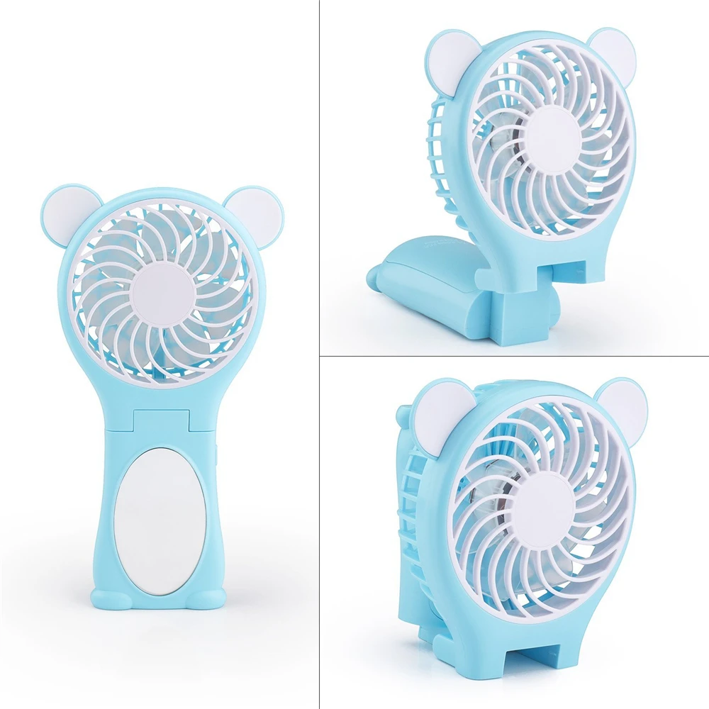 Портативный мини USB портативный вентилятор перезаряжаемый телефон милая