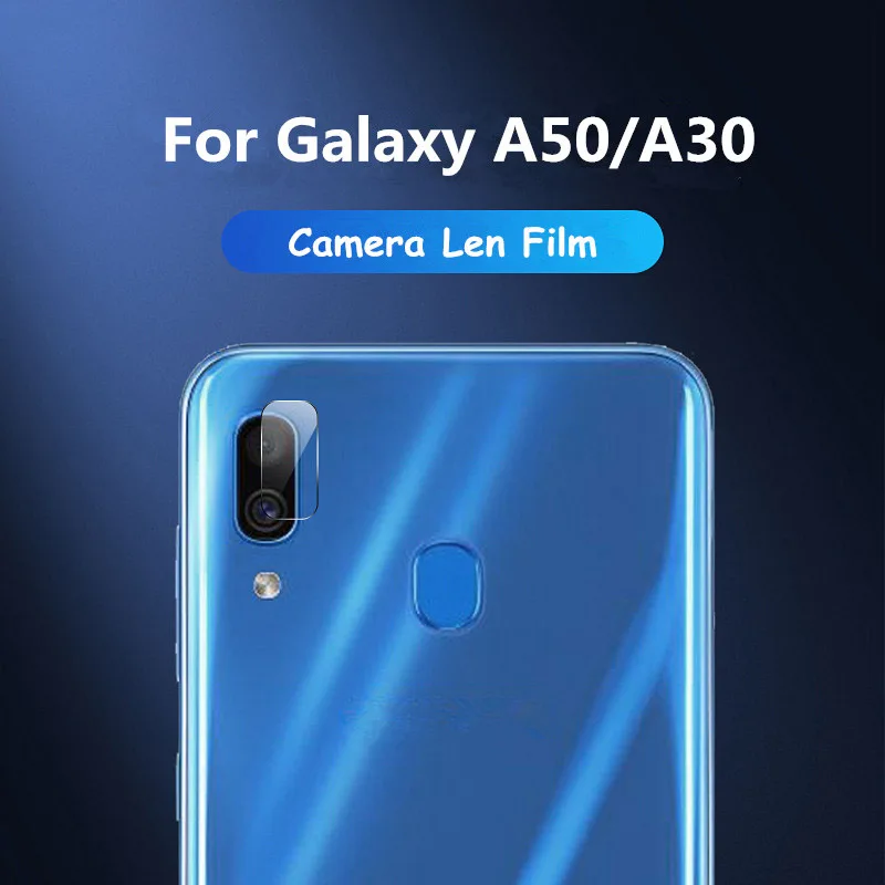 2 шт. задняя камера из закаленного стекла пленка для Samsung Galaxy A30 A50 Аксессуары