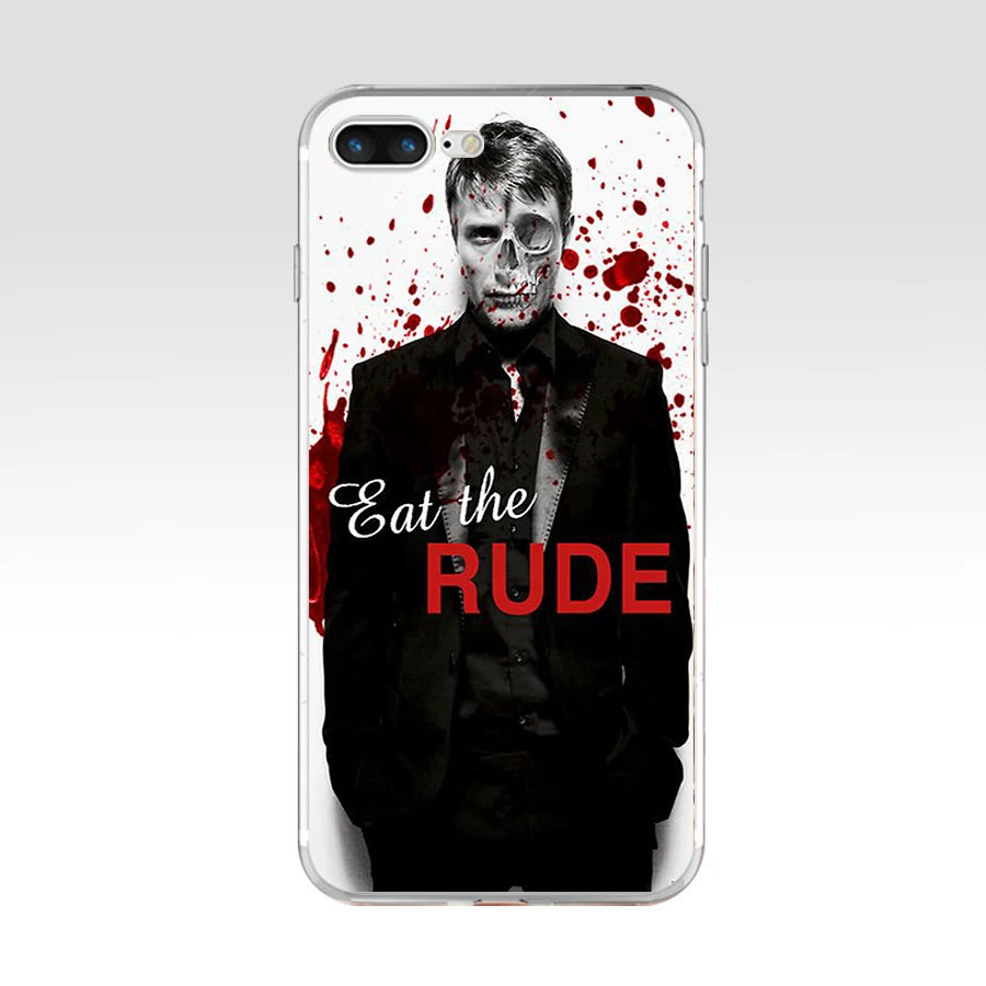 247AQ Hannibal eat the rude Мягкий ТПУ силиконовый чехол для Apple iPhone 6 6s 7 8 plus | Мобильные