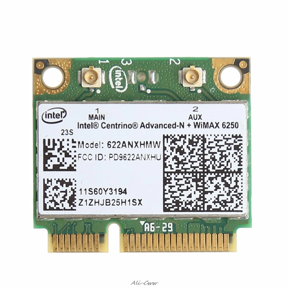 Двухдиапазонная 300M 2 4 + 5G беспроводная Wi Fi PCI E карта для Intel Advanced N WiMAX 6250 IBM For Lenovo FRU