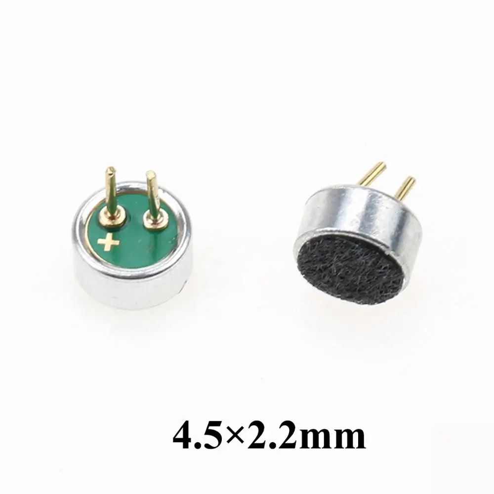 JCD 9 7 мм x мм/10x7 мм/6x5 мм/6 2 мм/4 5*2 мм/4*1 5 Pin микрофонная капсула Электрет Конденсор