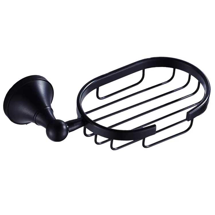 AUSWIND черная масляная бронзовая мыльница настенное крепление античная латунные