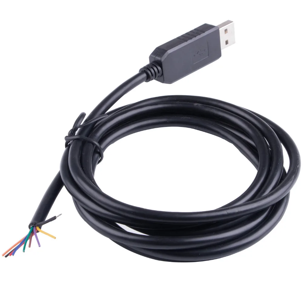 USB к RS232 Серия 9 проводов кабель Pinout FTDI чип драйвер порт связи Adpater конвертер с