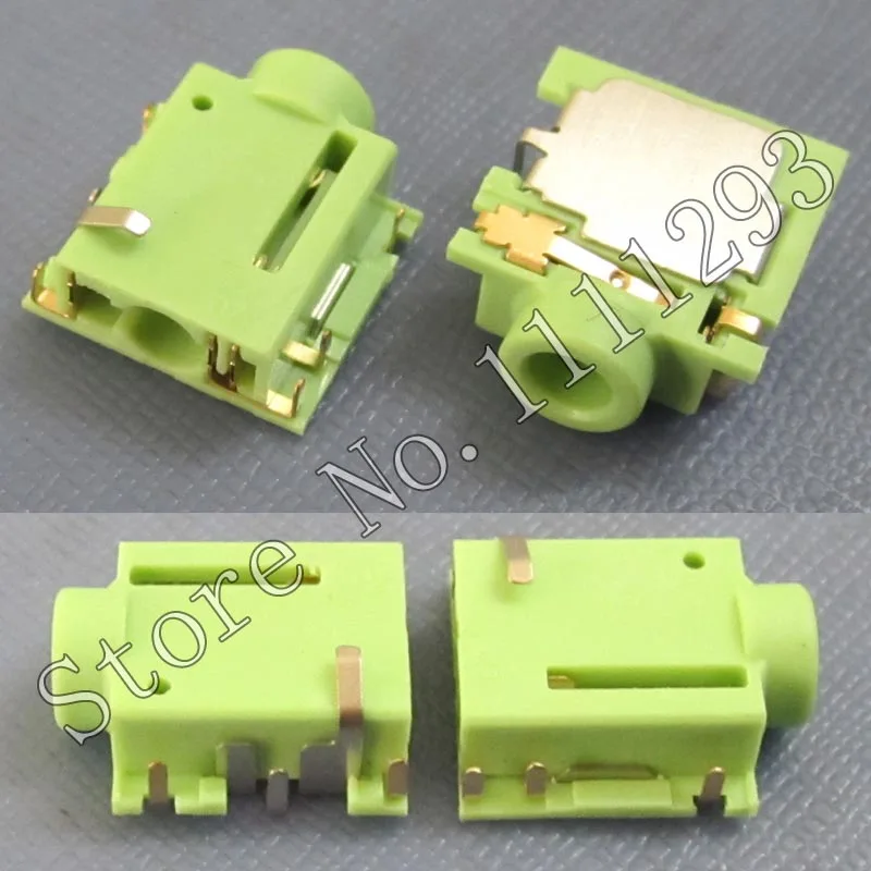 10 шт./лот разъем аудиоразъема для наушников ноутбука универсального ПК и т. Д. 6