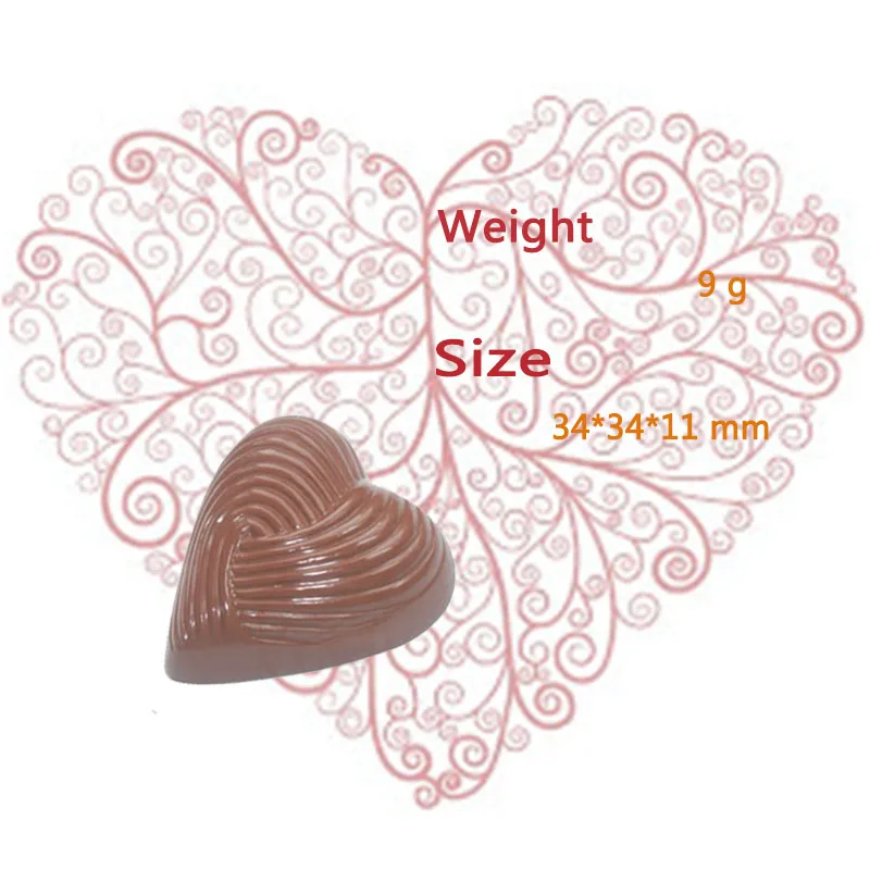 Форма сделай сам для ухода за жизнью в форме сердца поликарбонатная форма