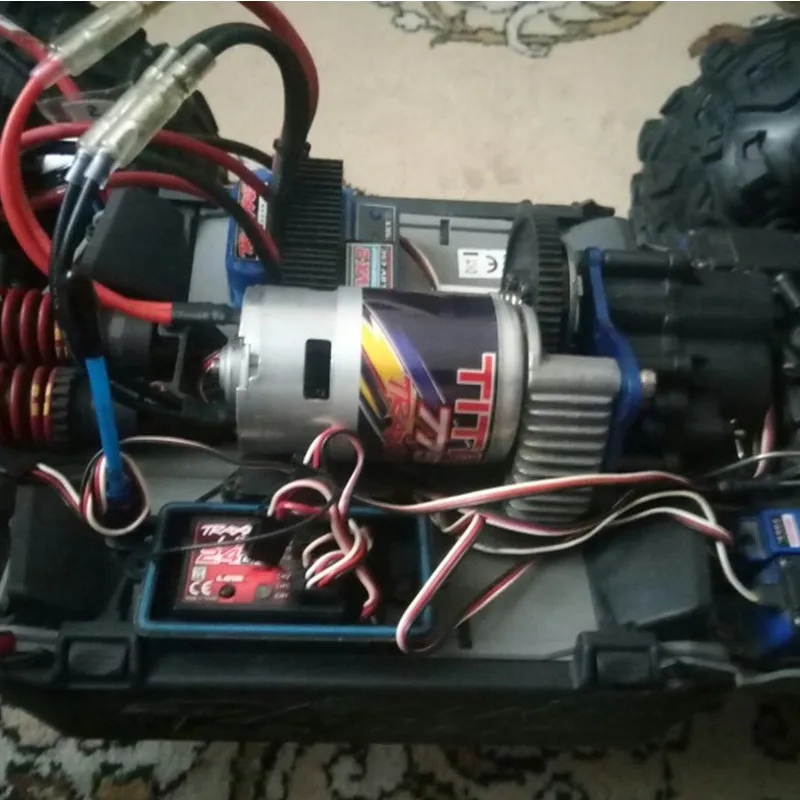 RC автомобиль Traxxas Titan 775 Мотор 10 поворот T 16 8 V EP 4WD 1/10 1/10th модели грузовик на высшем