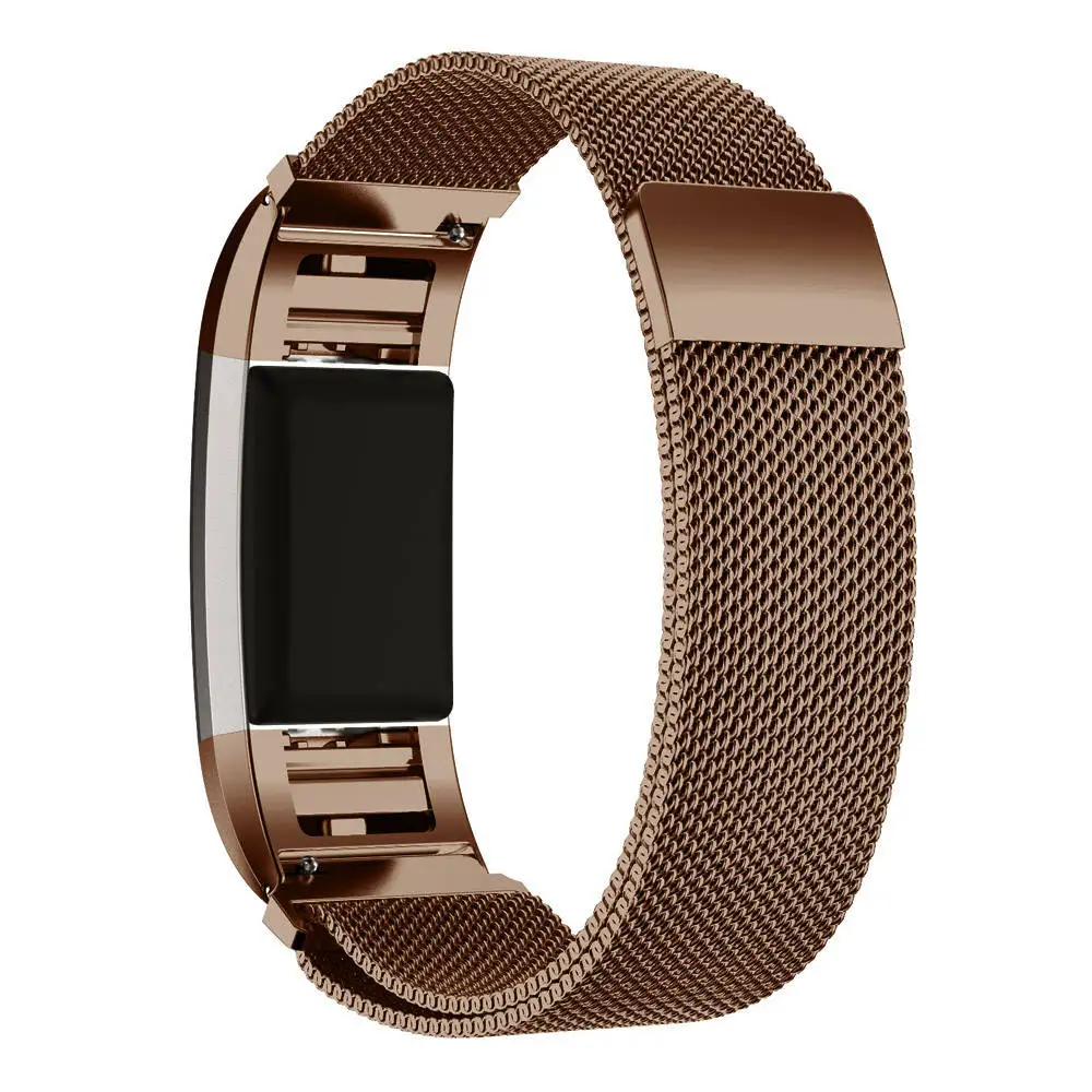 Магнитный ремешок из нержавеющей стали для Fitbit Charge 2 сменный fitbit Charge2 браслет
