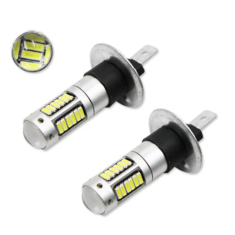 Экологически чистый безопасный абсолютно новый 2 шт H1/H27 (881) 30SMD 4014 светодиодный