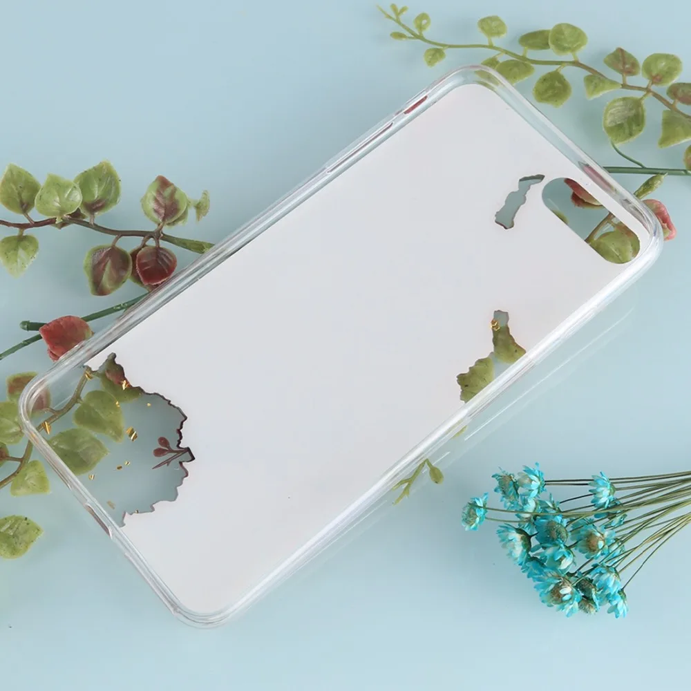 Чехол для телефона iPhone 8 Plus &amp 7 с мраморным узором и золотой фольгой защитная