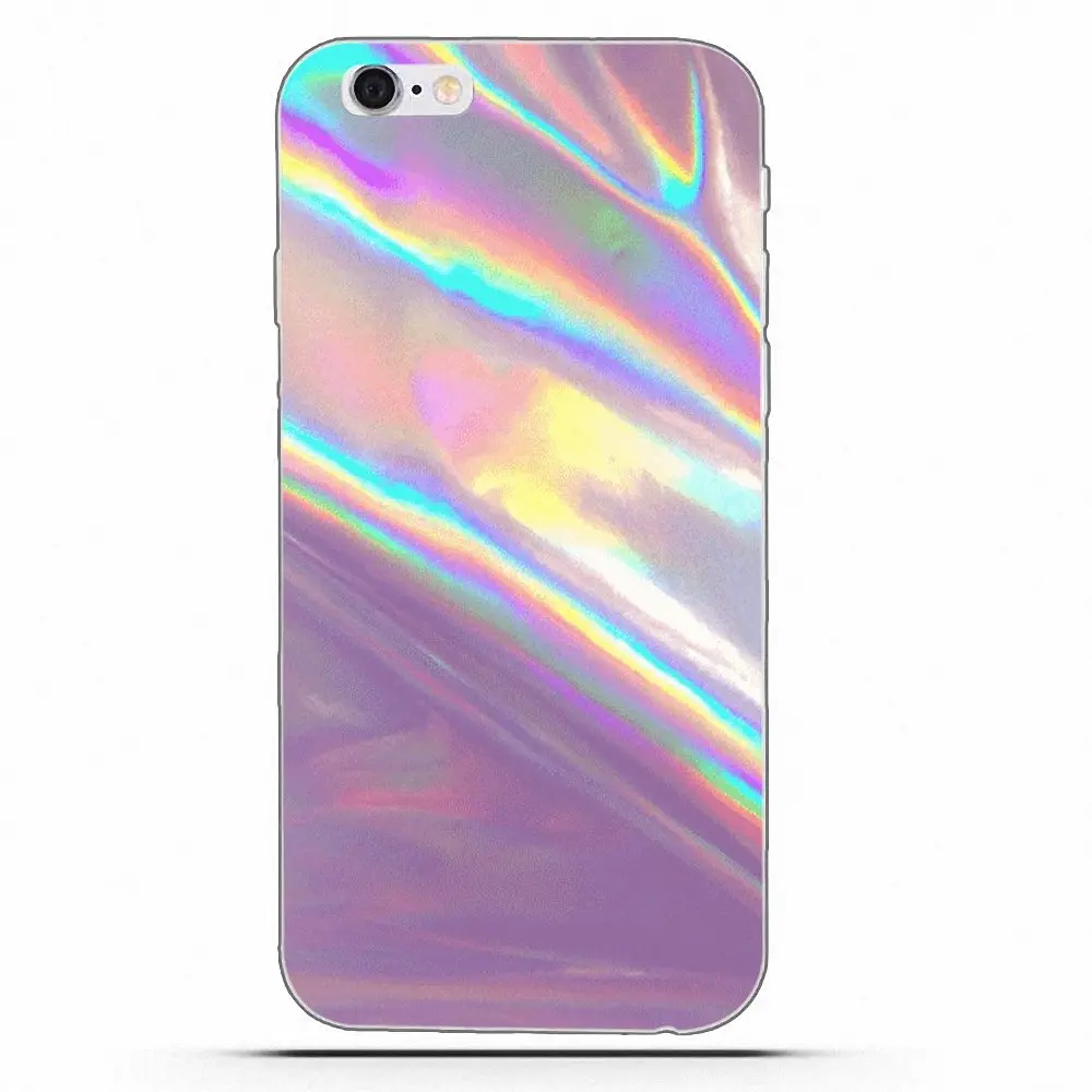 Мягкий чехол Wexoeq из тпу для Apple iPhone 4 4S 5 5C 5S SE 6 6S 7 8 Plus X Pastel металлический