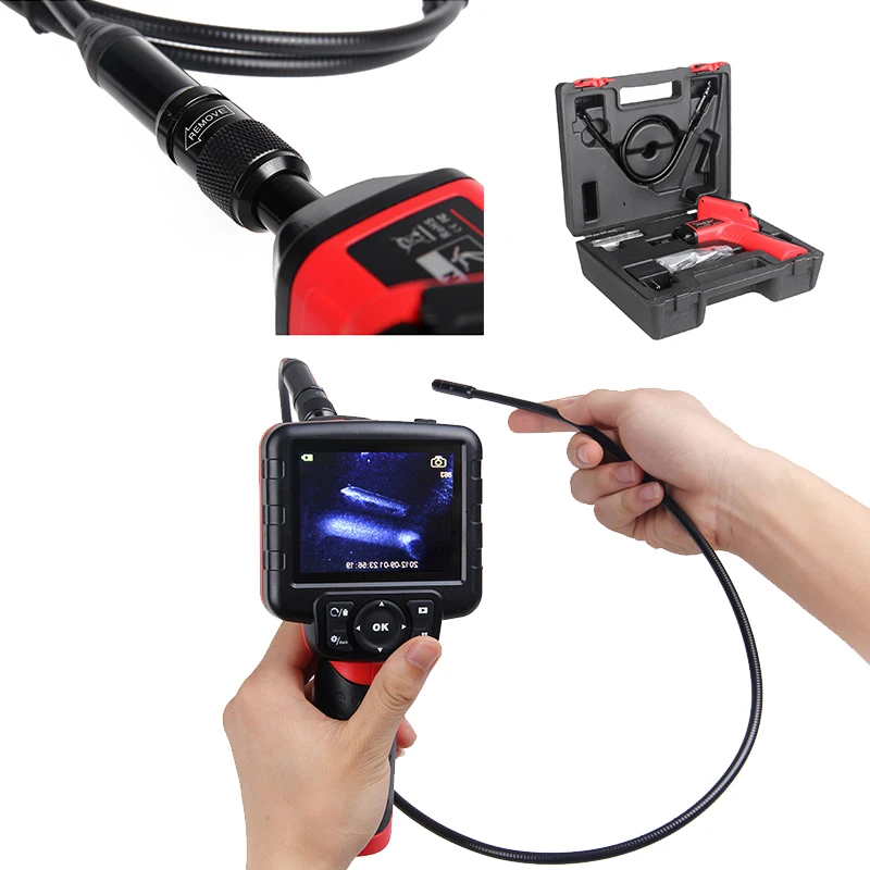 Autel Maxivideo MV400 5,5 мм цифровой видеоскоп 8,5 мм Диаметр imager головка Инспекционная камера мВ 400 многоцелевой Видеоскоп