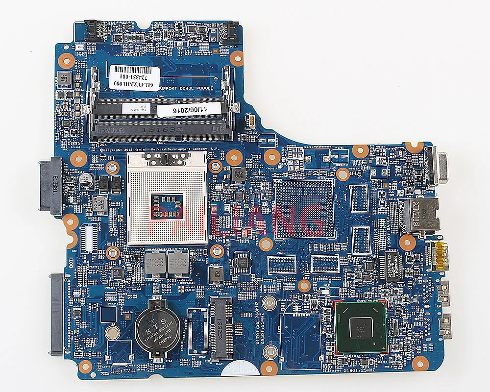 Материнская плата для ноутбука hp Probook 440 450 G1 PC материнская плата 724331-001 аккумулятор большой емкости 12238-1 48.4YZ34.011 полный tesed DDR3