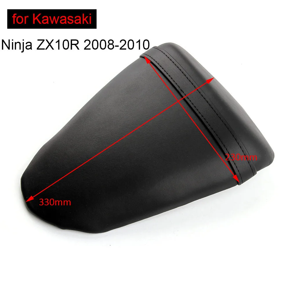 Кожаная накидка на заднее сиденье для Kawasaki Ninja ZX6R/10R ZX10R 2008-2010 подушка ZX6R 2009