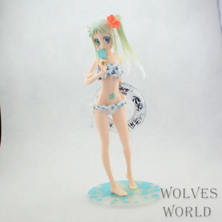 Аниме Anohana фигурка Honma menmenma модель купальника decoraton ПВХ Коллекция Статуэтка Куклы