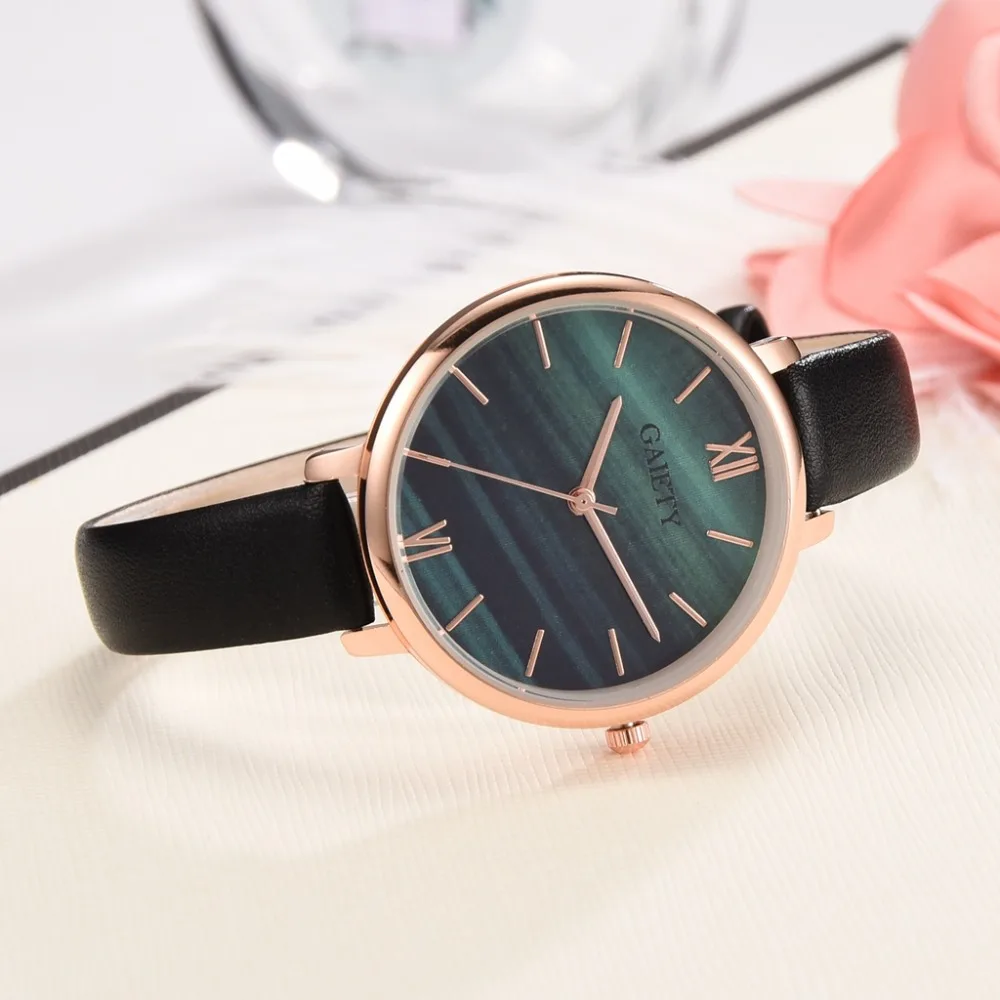 Часы наручные женские кварцевые аналоговые с кожаным ремешком|Женские часы| |