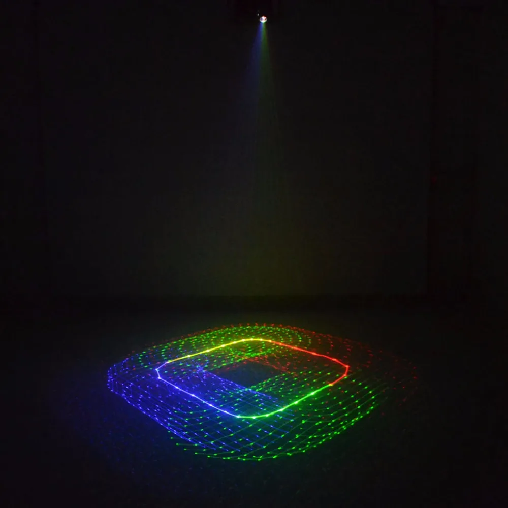 AUCD 2D 3D Animation Patterns Kaleidoscope 500mW RGB Projector Laser DMX Lights Beam Scan PRO DJ Party Show Stage Lighting DG5F5|laser