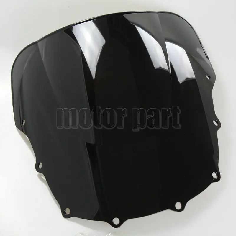 Лобовое стекло мотоцикла для 1993-2007 Kawasaki ZZR400 ZZR600 ZZR 400 600 черный