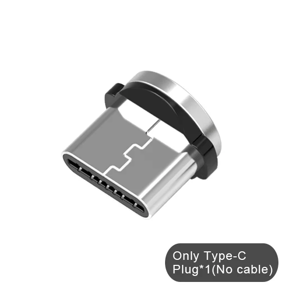 NOHON магнитные кабели для зарядки Micro usb type-C 8 Pin для iPhone XS MAX XR X 7 8 6 Plus зарядный кабель для samsung S8 Note 9 8 1 м - Цвет: Only Type-c plug