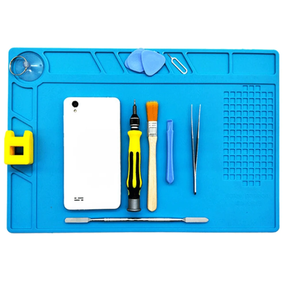 Высококачественный Магнитный Антистатический силиконовый коврик для ремонта