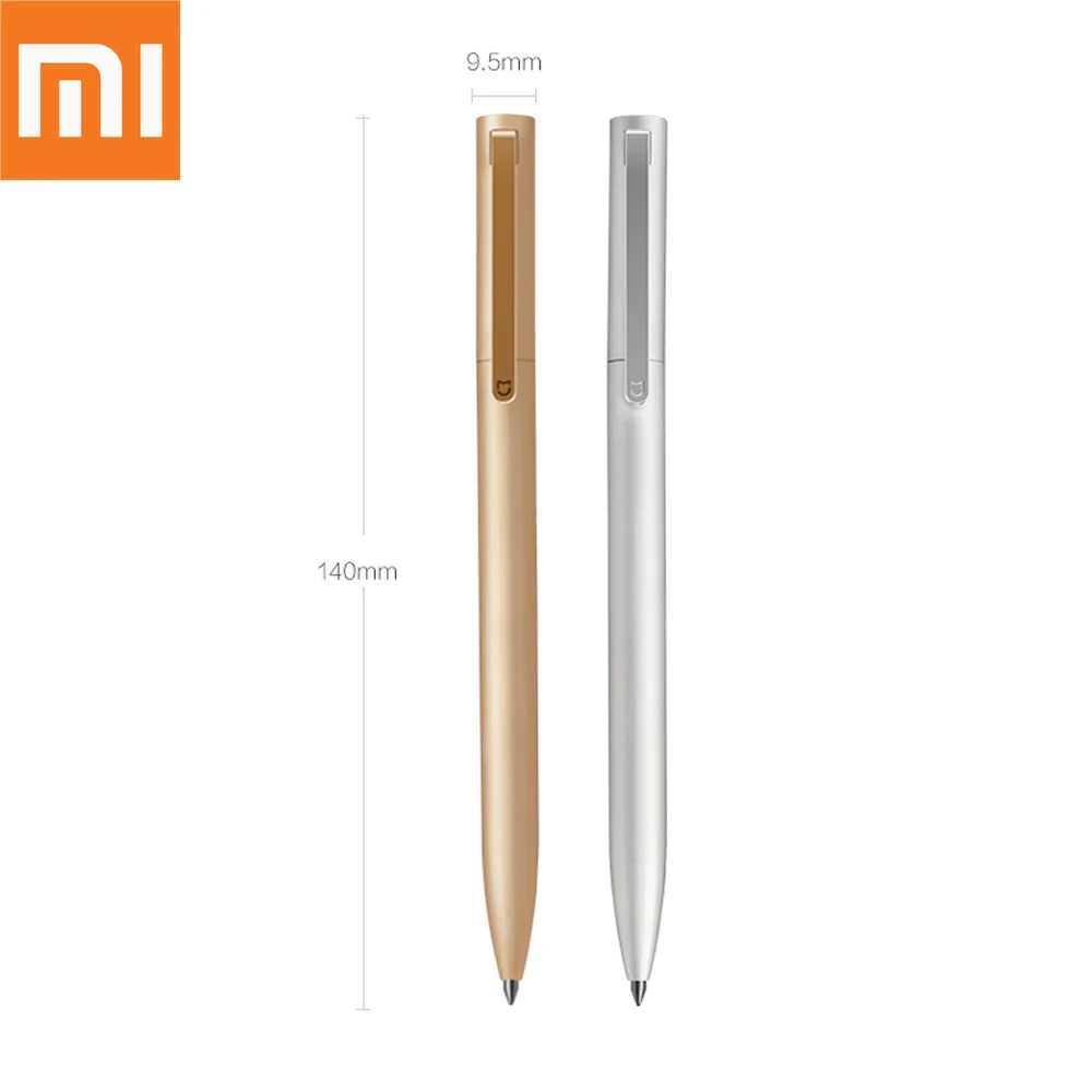 Оригинальный металлический знак Xiaomi Mijia MI ручки 0 5 мм для подписи PREMEC Гладкий