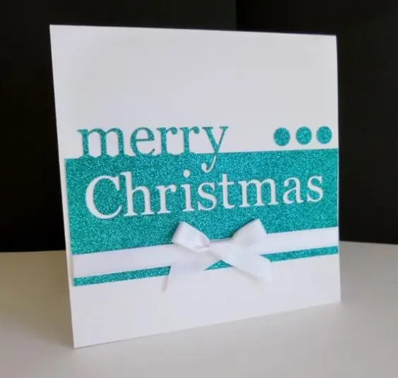 Merry Christmas английский настрой слово вырубной штамп для Рождественский альбом