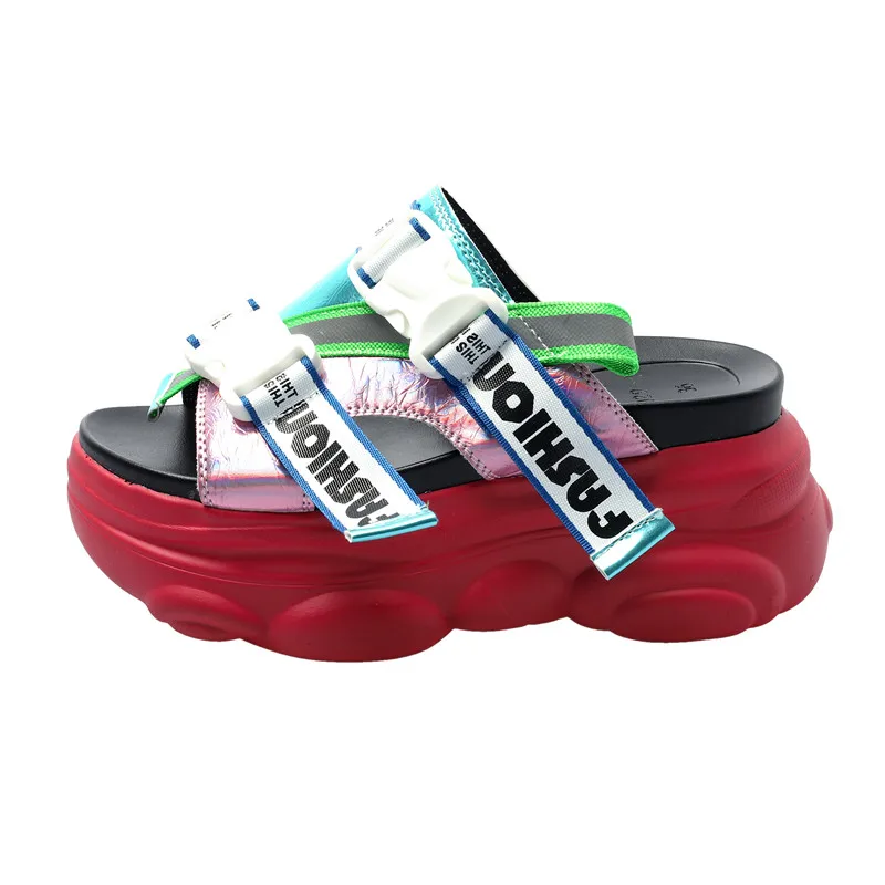 Fujin/женские шлепанцы Прямая поставка Коллекция 2020 года Сезон лето Новинка