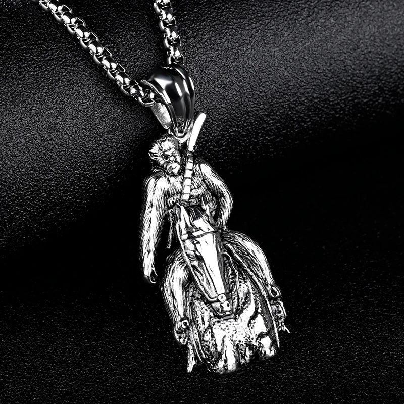 Уникальное ожерелье с животным гориллой педант талисман планеты обезьяны