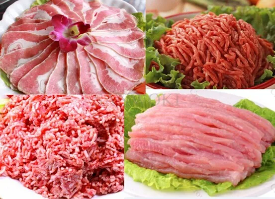 Автоматический Электрический Нож для мяса машина для резки мяса; Мясорубка слайсер; блок резки мяса машина