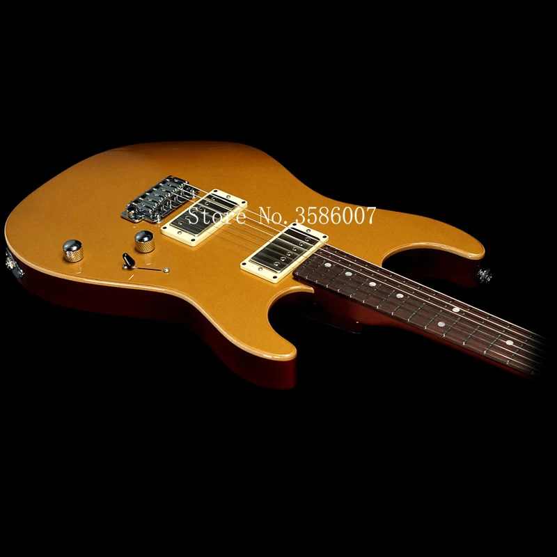 Фермерский customshop/s-u JS2N3A электрогитара/Золотая отделка/двойной мост 6 струн