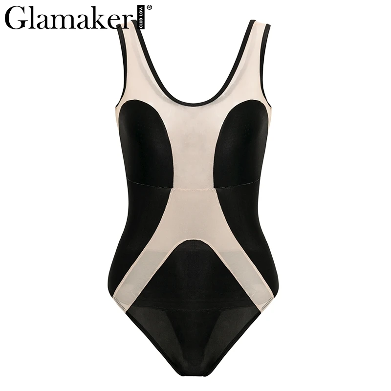 Glamaker, сексуальный, прозрачный, pathwork, бикини, для женщин, сдельный, монокини, купальник, набор, с высоким вырезом, купальник, женский, летний, купальный костюм, Новинка