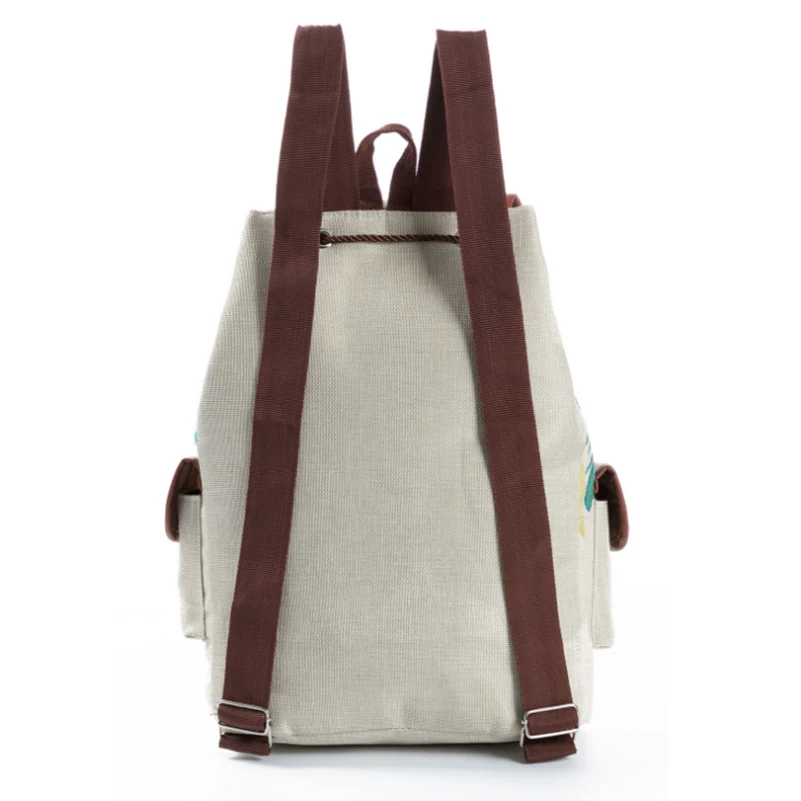 Рюкзак с единорогом Дизайн одежды милый Единорог печати полотняные рюкзачки для