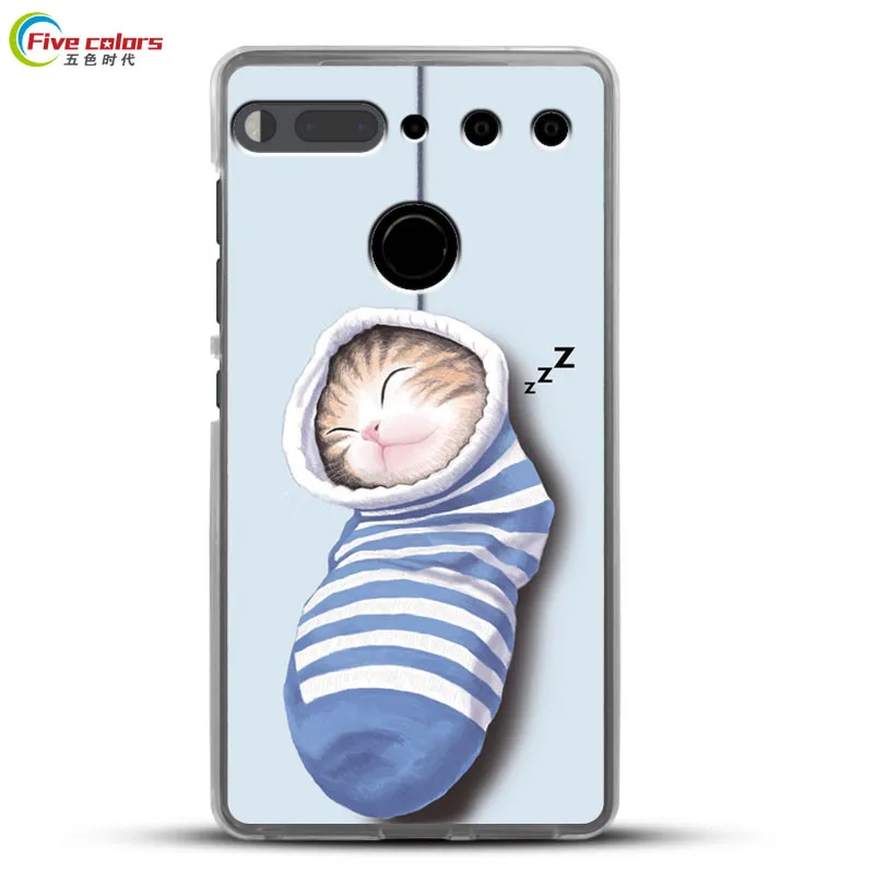 Силиконовый ТПУ задний Чехол для Essential Phone PH-1 funda мягкий гелевый защитный чехол