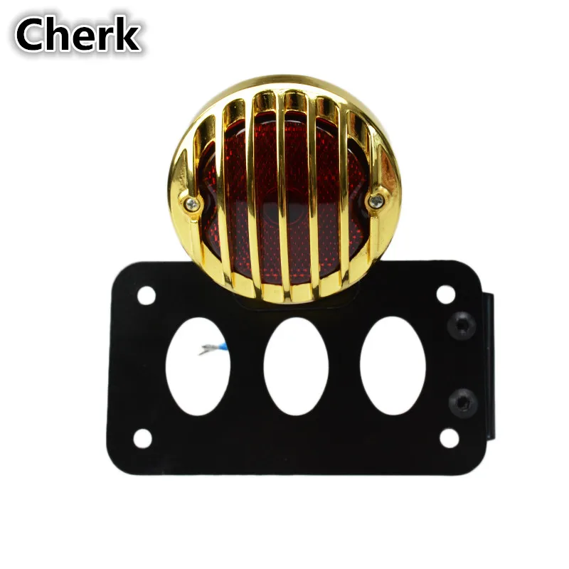 

Side Mount Tail Light Lamp with License Plate Bracket Brake Kit For Custom Harley Bobber Chopper 883 1200 XL