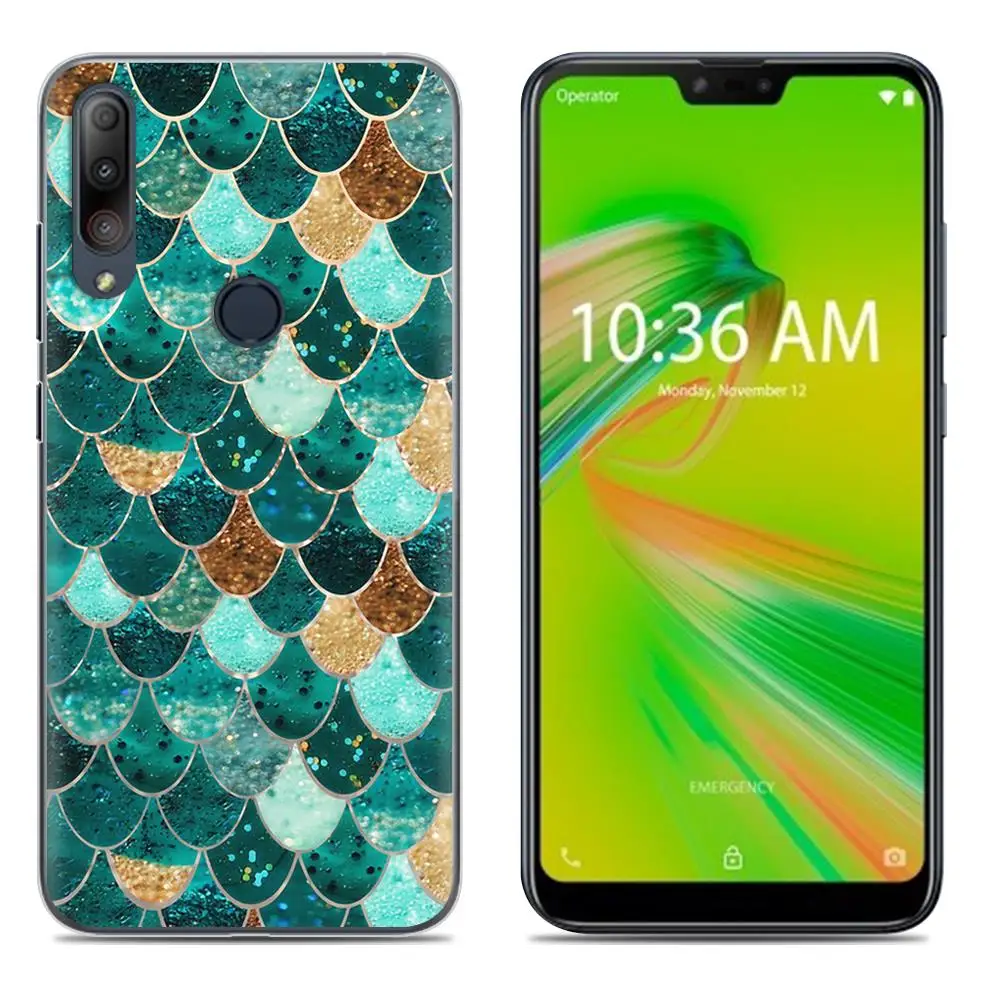 11 Мягкий чехол для телефона для Asus Zenfone Max Shot(ZB634KL), 6,26 дюймов, цветной, окрашенный, ТПУ, силиконовый чехол, милый дизайн, прозрачный чехол - Цвет: 11
