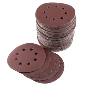 Шлифовальные диски 100x 125 мм, абразивная бумага emeri, шлифовальная бумага, стекло, зерно 406080120240, полировальная мебель для листов