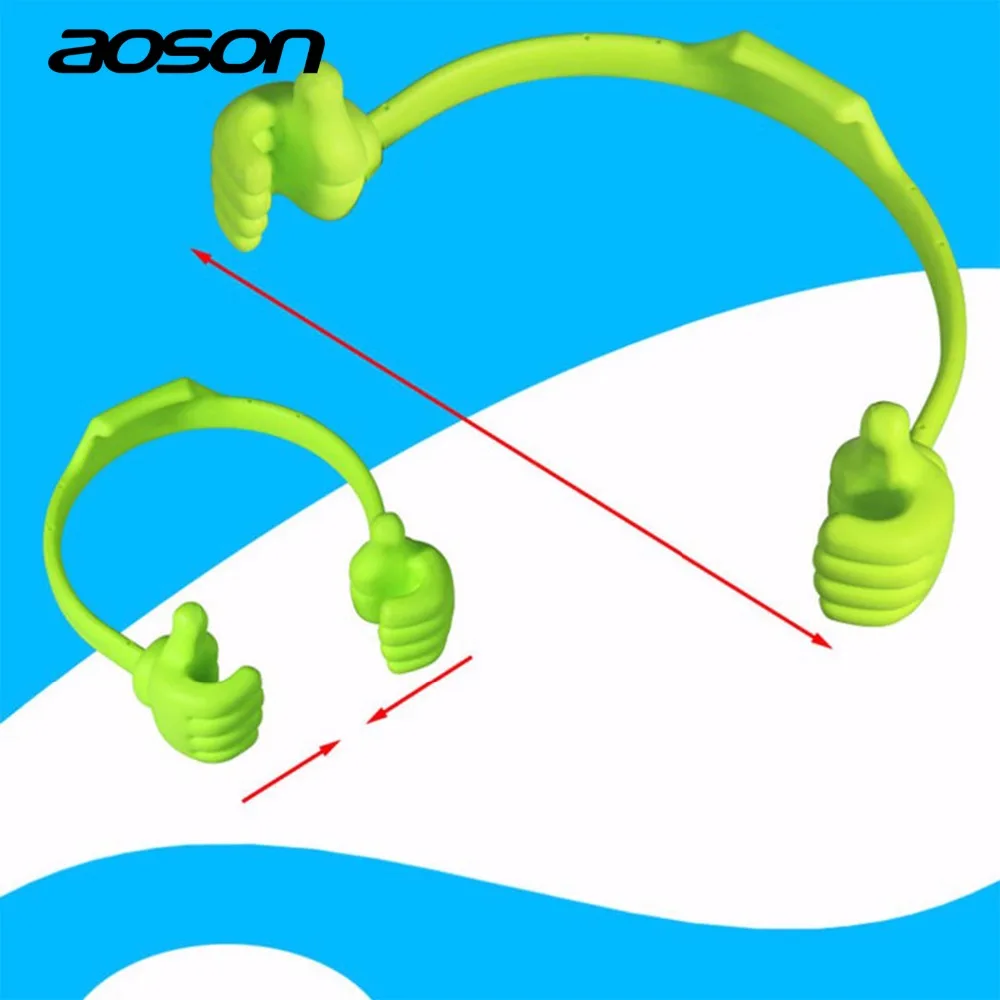 Гибкий Милый Палец Дизайн Смартфон Планшетный Стол автомобильный держатель