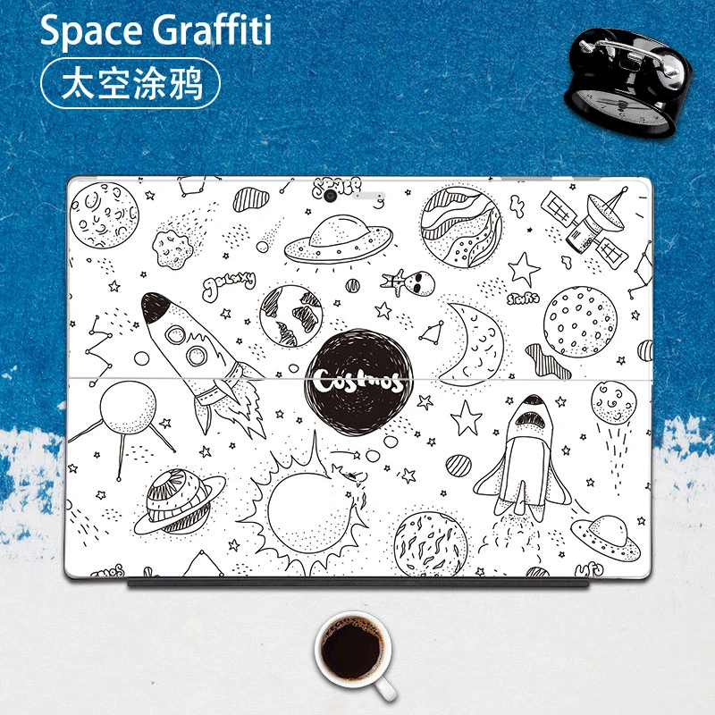 Зеленые листья наклейка для ноутбука для Micro Surface Pro 4 Pro 5 Pro 6 Виниловая наклейка для ноутбука Surface 13,5 Go чехол для компьютера
