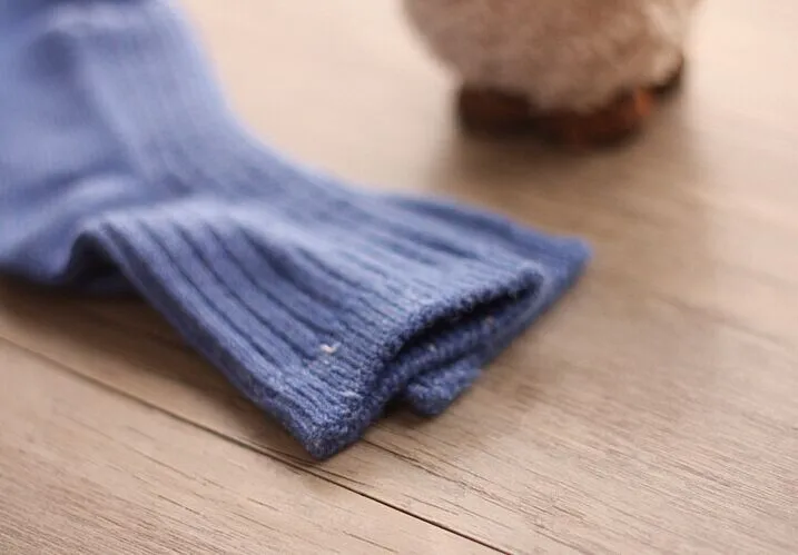 3 пар/лот, зимние детские толстые шерстяные носки теплая шерсть детские носки для малышей одноцветные носки для мальчиков и девочек от 1 до 3 лет