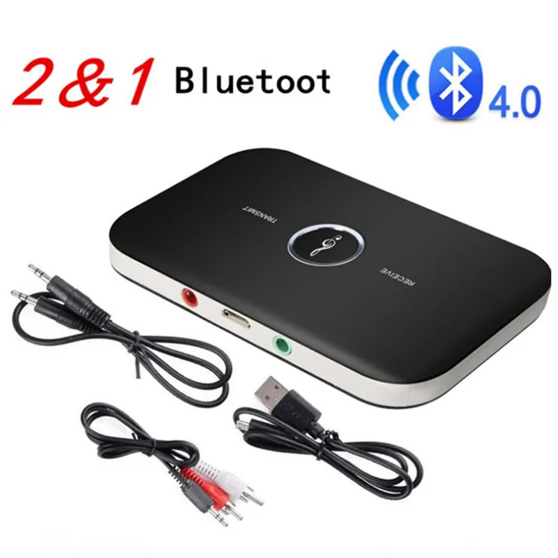 MP3 плеер наушники аксессуары беспроводной приемник Bluetooth передатчик два в одном