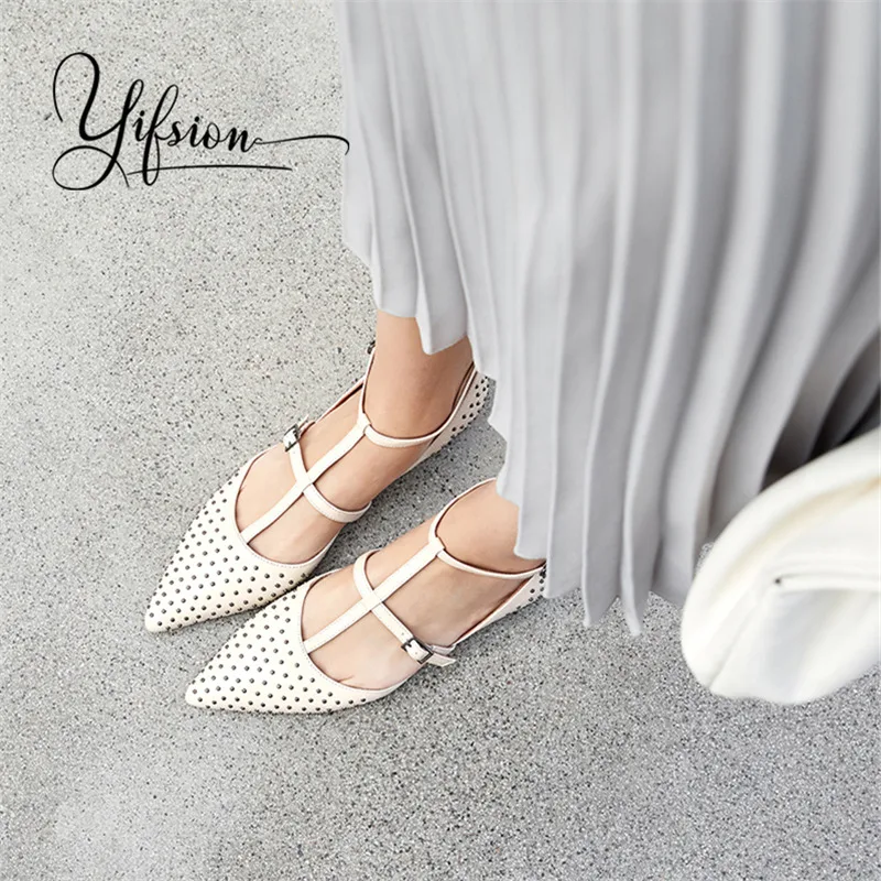 OLOME/Новинка сезон весна лето женская обувь на плоской подошве цвет розовый