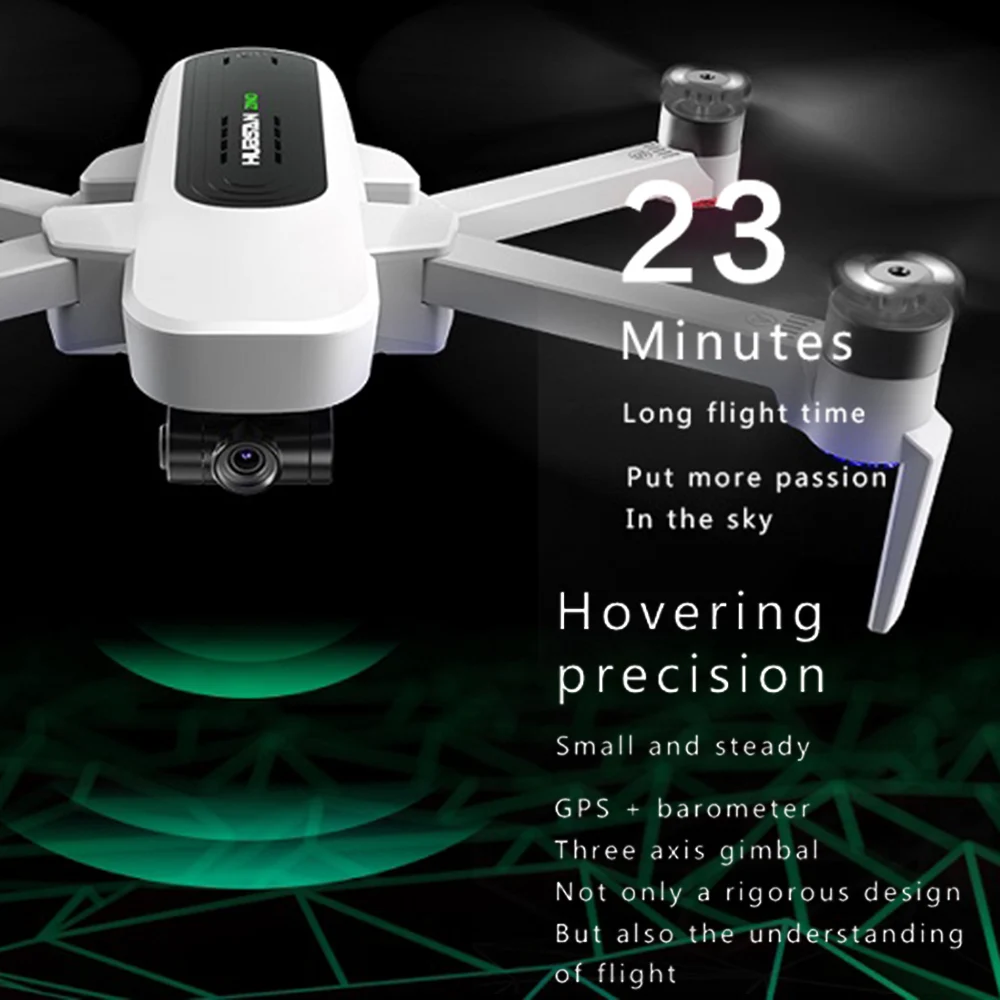 Hubsan H117S Zino GPS Дрон 4K 1 км 5G Wifi FPV UHD камера 3 осевой карданный аэрофотосъемка